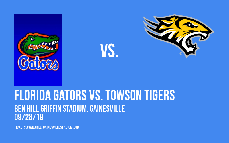 PARKING: Florida Gators vs. Towson Tigers at Ben Hill Griffin Stadium tickets PARKING: Florida Gators vs. Towson Tigers at Ben Hill Griffin Stadium