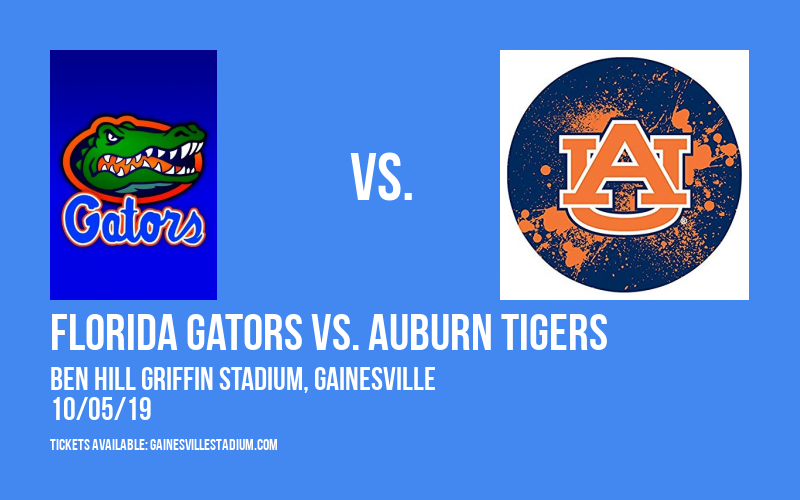 Florida Gators vs. Auburn Tigers at Ben Hill Griffin Stadium