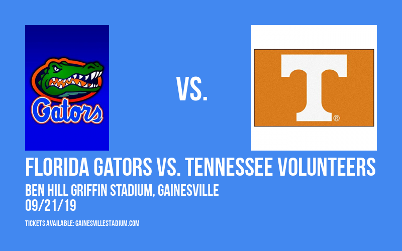 Florida Gators vs. Tennessee Volunteers at Ben Hill Griffin Stadium
