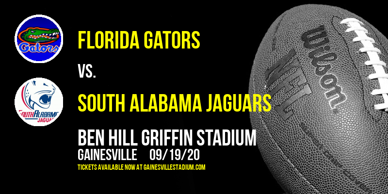 Florida Gators vs. South Alabama Jaguars at Ben Hill Griffin Stadium tickets Florida Gators vs. South Alabama Jaguars at Ben Hill Griffin Stadium