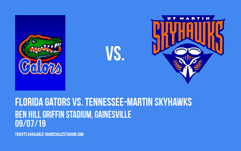 PARKING: Florida Gators vs. Tennessee-Martin Skyhawks at Ben Hill Griffin Stadium tickets PARKING: Florida Gators vs. Tennessee-Martin Skyhawks at Ben Hill Griffin Stadium