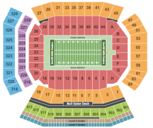 Ben Hill Griffin Stadium Seating Chart