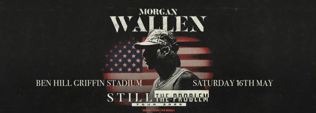 Morgan Wallen at Ben Hill Griffin Stadium